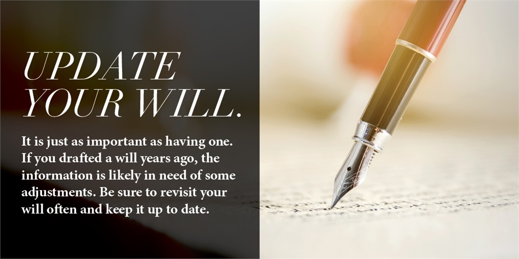 Update Your Will James River Advisors